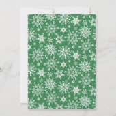 Invitation Fête de Noël (Dos)