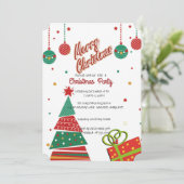 Invitation Fête de Noël (Debout devant)