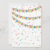 Invitation Fête de Noël (Dos)