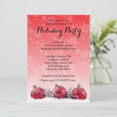 Invitation Fête de Noël (Debout devant)