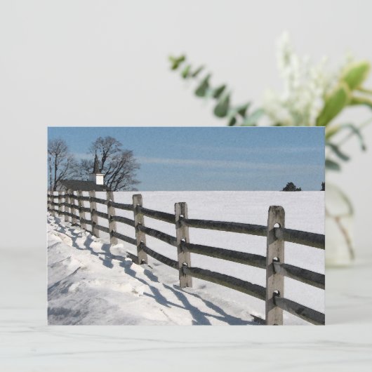 Invitation Fête de Noël (Debout devant)