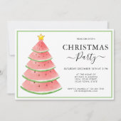 Invitation Fête de Noël (Devant)