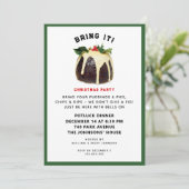 Invitation Fête de Noël (Debout devant)