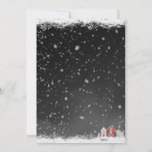 Invitation Fête de Noël (Dos)