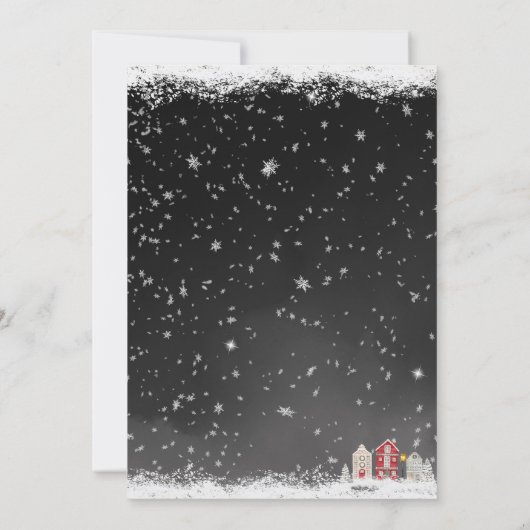 Invitation Fête de Noël (Dos)