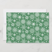 Invitation Fête de Noël (Dos)