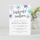 Invitation Fête de Noël (Debout devant)