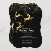 Invitation Fête de Noël (Devant / Derrière)