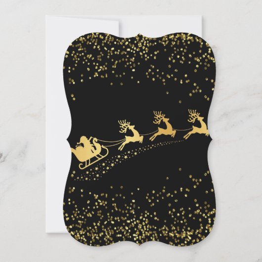 Invitation Fête de Noël (Dos)