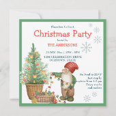 Invitation Fête de Noël (Devant)