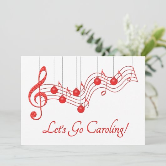 Invitation Fête de Noël (Debout devant)