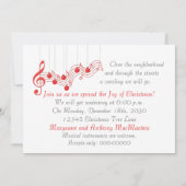 Invitation Fête de Noël (Dos)