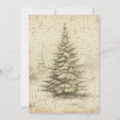 Invitation Fête de Noël (Dos)