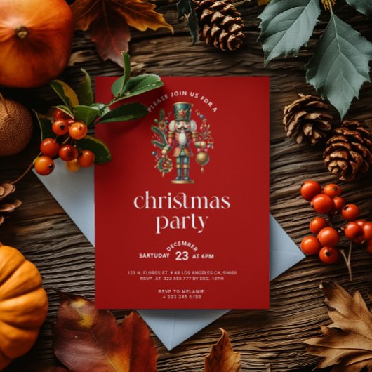 Invitation Fête de Noël