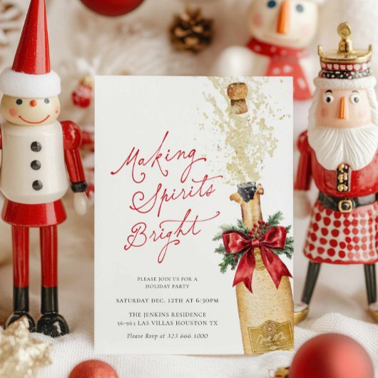 Invitation Fête de Noël