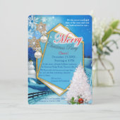 Invitation Fête de Noël (Debout devant)