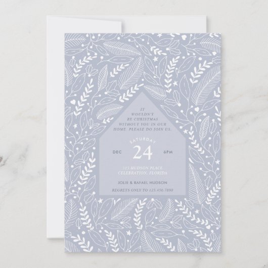 Invitation Fête de Noël (Devant)