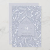 Invitation Fête de Noël (Devant / Derrière)