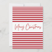 Invitation Fête de Noël (Dos)