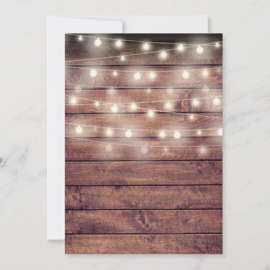 Invitation Fête de Noël (Dos)