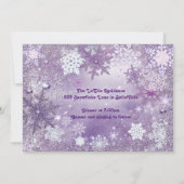 Invitation Fête de Noël (Dos)