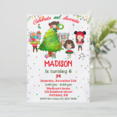 Invitation Fête de Noël (Debout devant)