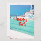 Invitation Fête de Noël (Dos)