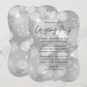 Invitation Fête de Noël (Devant / Derrière)