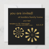 Invitation fête de noël (Dos)