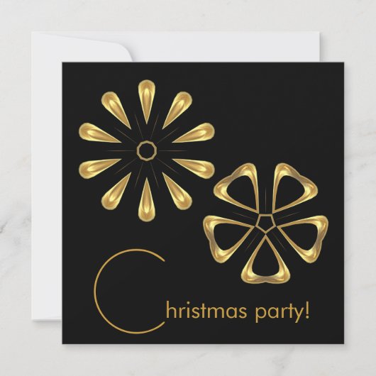 Invitation fête de noël (Devant)