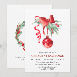 Invitation Fête de Noël
