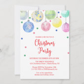 Invitation Fête de Noël (Devant)