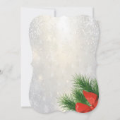 Invitation Fête de Noël (Dos)