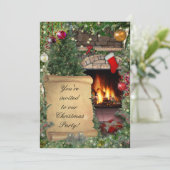 Invitation Fête de Noël (Debout devant)