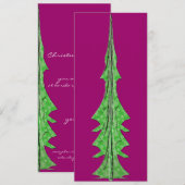 Invitation fête de noël (Devant / Derrière)