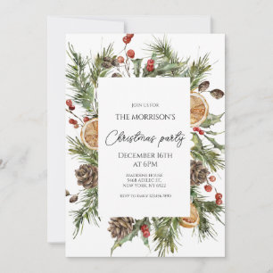 Invitation Fête de Noël