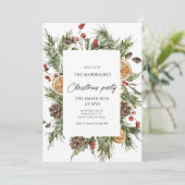 Invitation Fête de Noël (Debout devant)