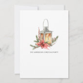 Invitation Fête de Noël (Dos)