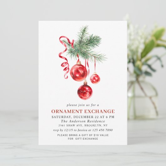 Invitation Fête de Noël (Debout devant)