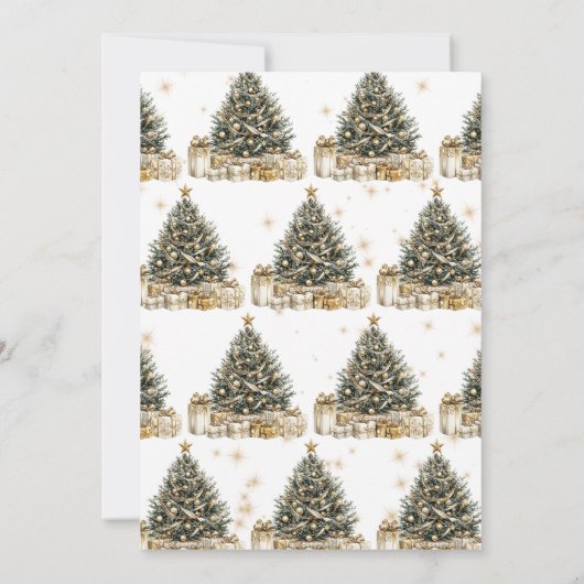 Invitation Fête de Noël (Dos)