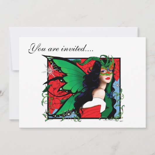 Invitation Fête de Noël (Devant)