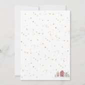 Invitation Fête de Noël (Dos)