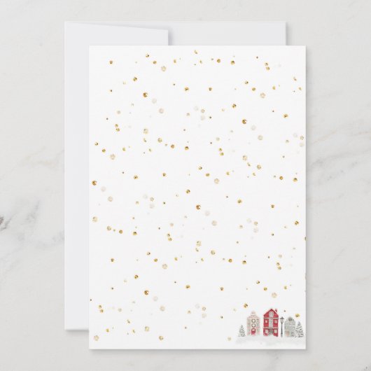 Invitation Fête de Noël (Dos)