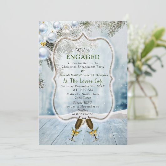 Invitation Fête de Noël (Debout devant)