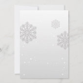 Invitation Fête de Noël (Dos)