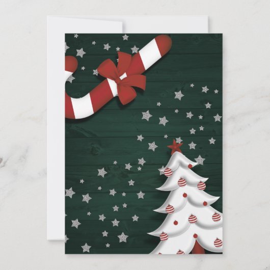 Invitation Fête de Noël (Dos)