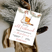 Invitation Fête de Noël à l'ancienne du Bourbon