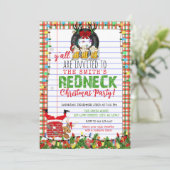 Invitation Fête de Noël à Redneck (Debout devant)