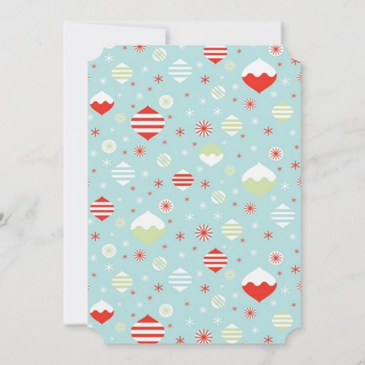 Invitation Fête de Noël affreuse (Dos)