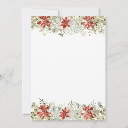 Invitation Fête de Noël affreuse (Dos)